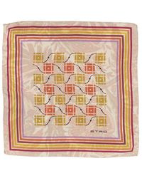 Etro - Geometric-prined Square Pocket Handkerchief - Lyst