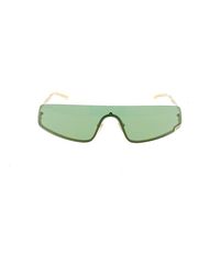 Gucci - Mask-shaped Frame Sunglasses - Lyst