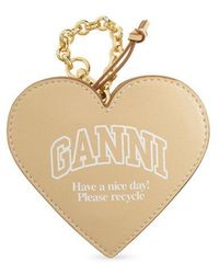 Ganni - Heart-Shaped Pouch - Lyst