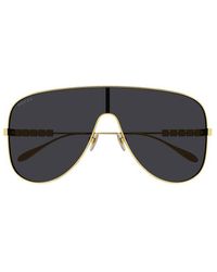 Gucci - Pilot Frame Sunglasses - Lyst