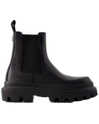 Dolce & Gabbana - Brushed Chelsea Boots - Lyst