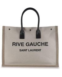 Saint Laurent - Large Rive Gauche Shopping Bag - Lyst