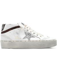 Golden Goose - Mid-star High-top Lace-up Sneakers - Lyst
