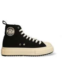 DSquared² - Logo Patch High-top Platform Sneakers - Lyst