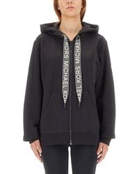 MICHAEL Michael Kors - Oversize Fit Sweatshirt - Lyst