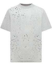 Amiri - Ma Shotgun Embroidered T-shirt - Lyst