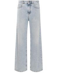 Brunello Cucinelli - High Waisted Wide-leg Jeans - Lyst