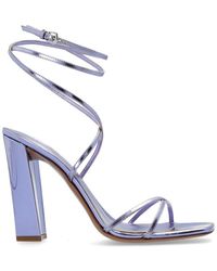 Paris Texas - Diana Crossover Strap Heeled Sandals - Lyst