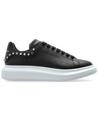 McQueen - Studded Low-Top Sneakers - Lyst
