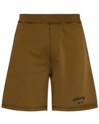 DSquared² - Logo Shorts - Lyst