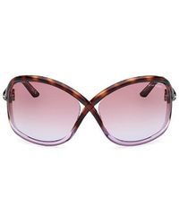 Tom Ford - Eyewear Butterfly Frame Sunglasses - Lyst