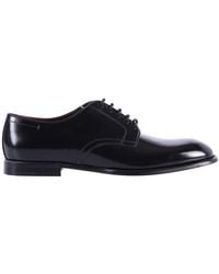 Dolce & Gabbana - Classic Derby Shoes - Lyst