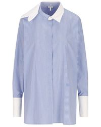Loewe - Striped Long Shirt - Lyst