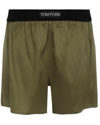 Tom Ford - Stretch Satin Boxer Shorts - Lyst