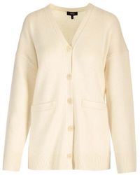 Theory - Wool And Cashmere Cardigan - Lyst