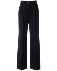 Dolce & Gabbana - Wide-leg High Waist Trousers - Lyst