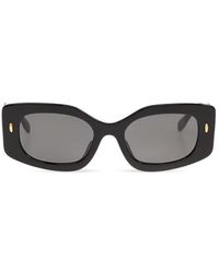Tory Burch - Miller Pushed Rectangle Sunglasses - Lyst