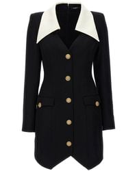 Balmain - Button Dress - Lyst