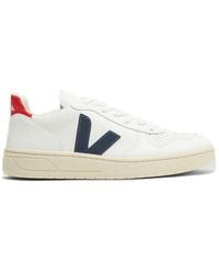 Veja - V-10 Leather Trainers - Lyst