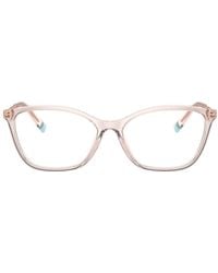 Tiffany & Co. - Rectangle Frame Glasses - Lyst