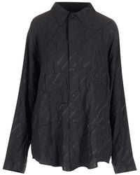 Balenciaga - Oversized Shirt - Lyst