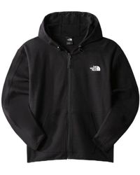 The North Face Logo Patch Zip-up Jacket - Black