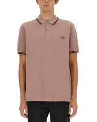 Fred Perry - Polo With Logo - Lyst