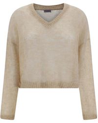 Brunello Cucinelli - Wool Mohair Sweater - Lyst