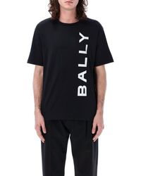 Bally - Logo-print Organic Cotton T-shirt - Lyst