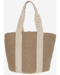 Chloé - Large Woody Basket Bag - Lyst