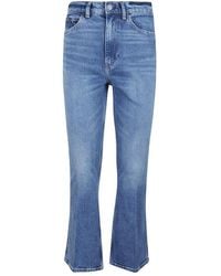 Ralph Lauren - Polo Logo-patch Cropped Jeans - Lyst
