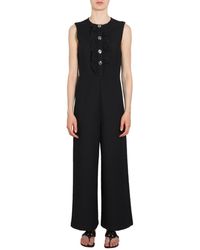 tory burch black jumpsuit