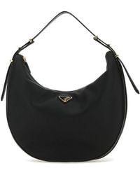 Prada - Arqué Zipped Large Shoulder Bag - Lyst