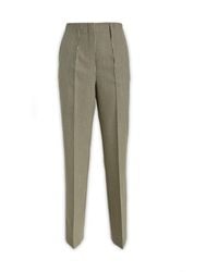 Fendi - Check Pattern Tailored Pants - Lyst