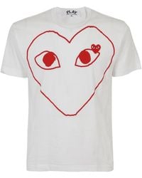 COMME DES GARÇONS PLAY T-shirts for Men - Up to 51% off at Lyst.com