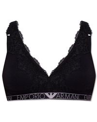 Emporio Armani - Bra From The 'Sustainability' Collection - Lyst