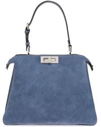 Fendi - Peekaboo Soft Medium Tote Bag - Lyst