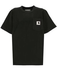 Sacai White Carhartt Wip Edition T-shirt | Lyst
