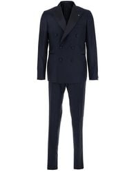 Tagliatore - Double-Breasted Tuxedo Suit - Lyst