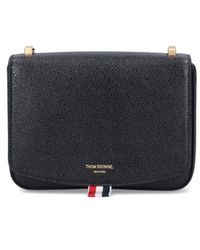 - Save 12% Womens Bags Shoulder bags Grey Thom Browne Synthetic Striped Quilted Shoulder Bag in Grey 