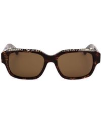 Linda Farrow - X Dries Van Noten Rectangular Frame Sunglasses - Lyst