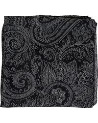 Etro Pattern-printed Shawl Scarf - Black