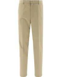 A.P.C. . Beige Other Materials Trousers - Brown