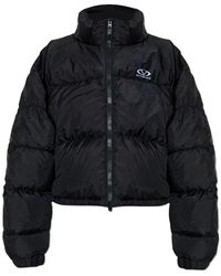 ジャケット VETEMENTS Slate Polyester Down Jacket VETEMENTS Denim jacket | Men's Clothing | Vitkac