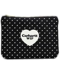 Carhartt - Heart Printed Zipped Wallet - Lyst