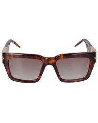 Casablancabrand - Monogram Plaque Square Frame Sunglasses - Lyst