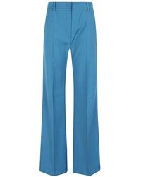 Weekend by Maxmara - Pleat Detailed Flared Trousers - Lyst