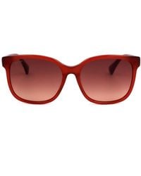 Max Mara - Square Frame Sunglasses - Lyst