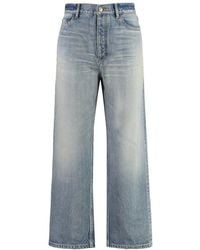 Balenciaga - 5-pocket Straight-leg Jeans - Lyst