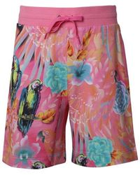 Herren Bekleidung Kurze Hosen Bermudas Moschino Seide Andere materialien shorts in Natur für Herren 